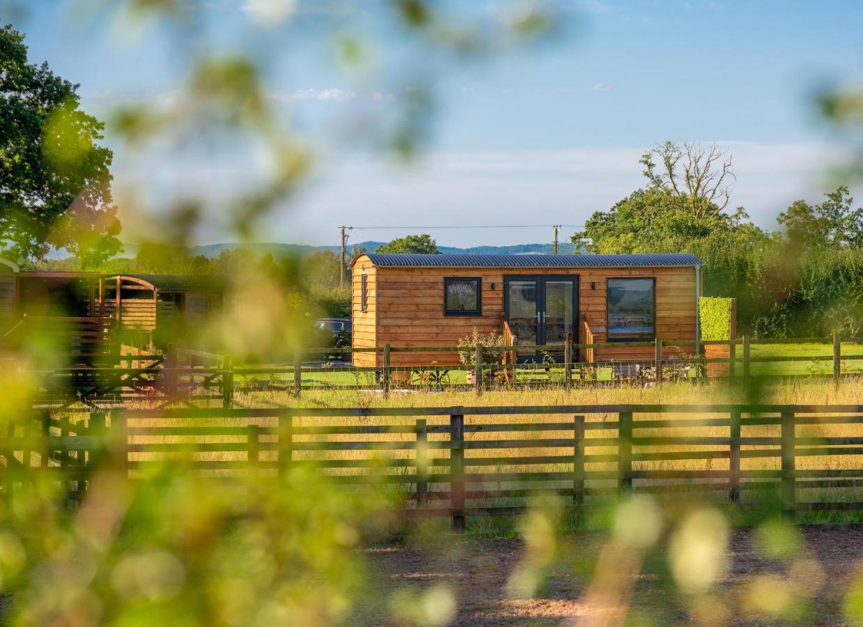 Abberley Shepherds Hut - Ockeridge Rural Retreats Otel Wichenford Dış mekan fotoğraf