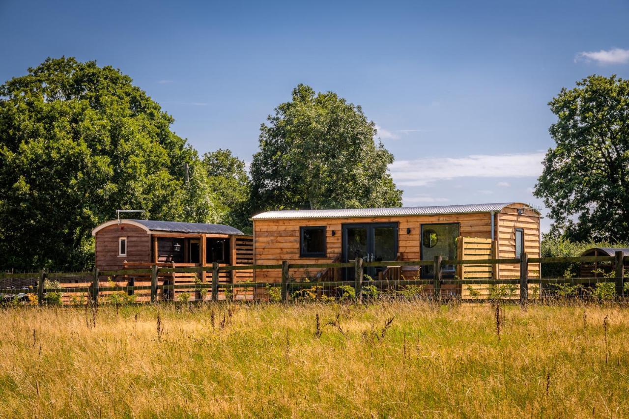 Abberley Shepherds Hut - Ockeridge Rural Retreats Otel Wichenford Dış mekan fotoğraf